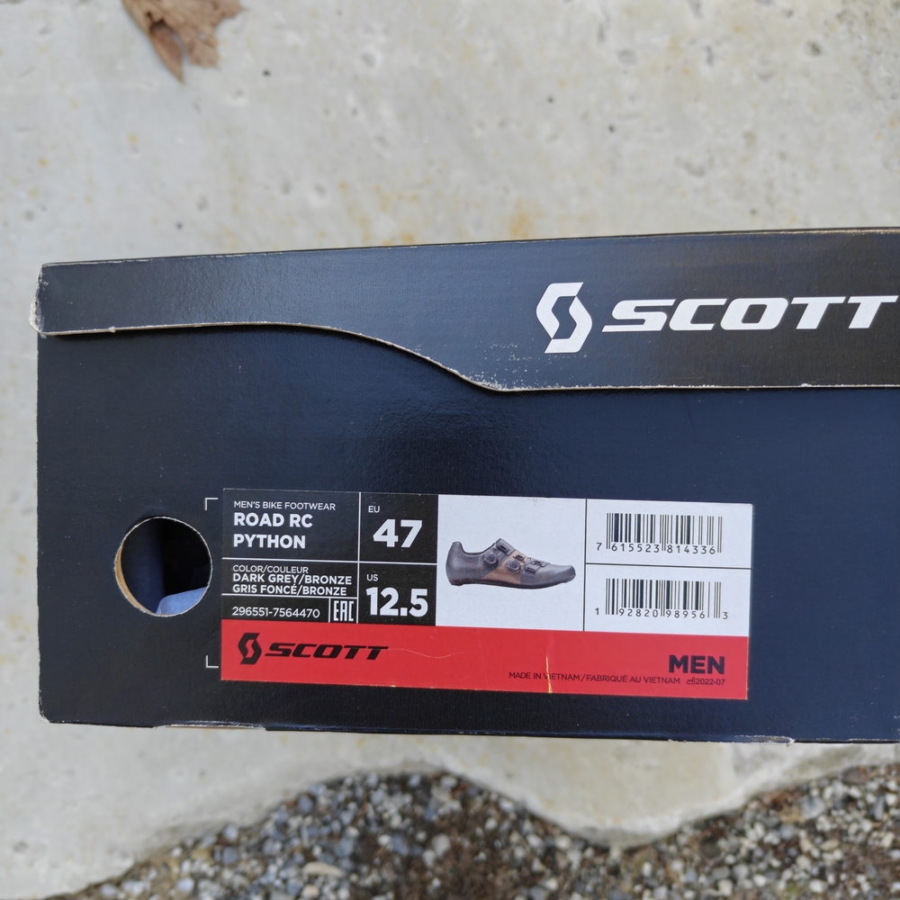 Scott Men's Cycling Shoes in Teal and Bronze with BOA - Picture 5 of 5